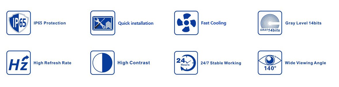 Features of LED display