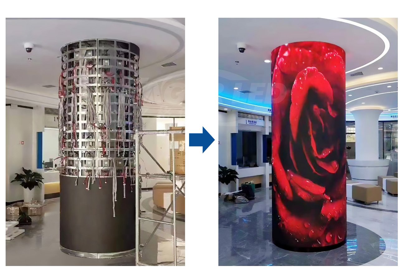 Flexible LED Display LED Display Manufacturer in China EagerLED