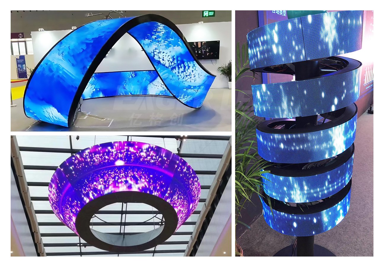 Flexible LED Display LED Display Manufacturer in China EagerLED