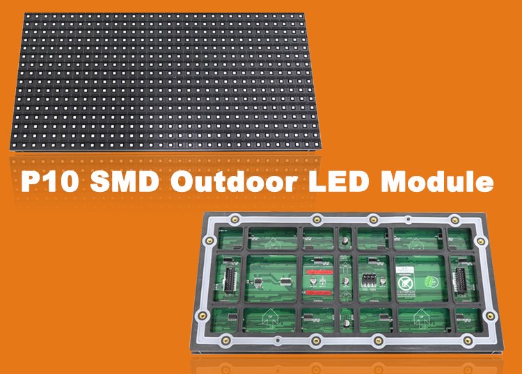 320mmx160mm P10 Outdoor LED Module LED Display Manufacturer in China EagerLED