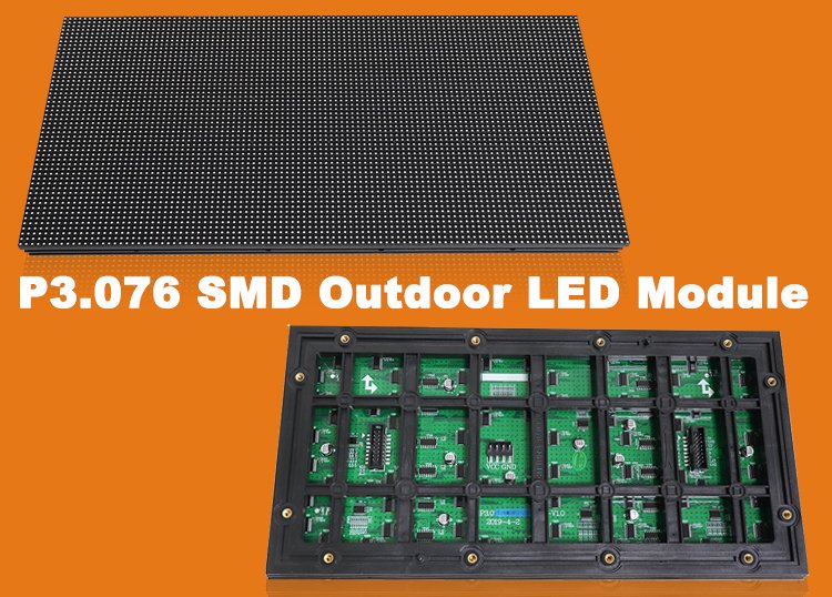 320mmx160mm P3076 Outdoor LED Module LED Display Manufacturer in China EagerLED