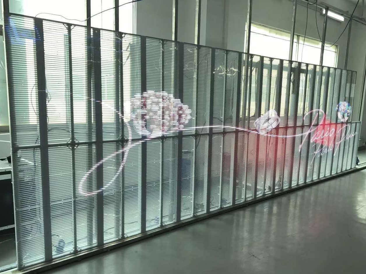 透明屏2 LED Display Manufacturer in China EagerLED LED Mesh Display