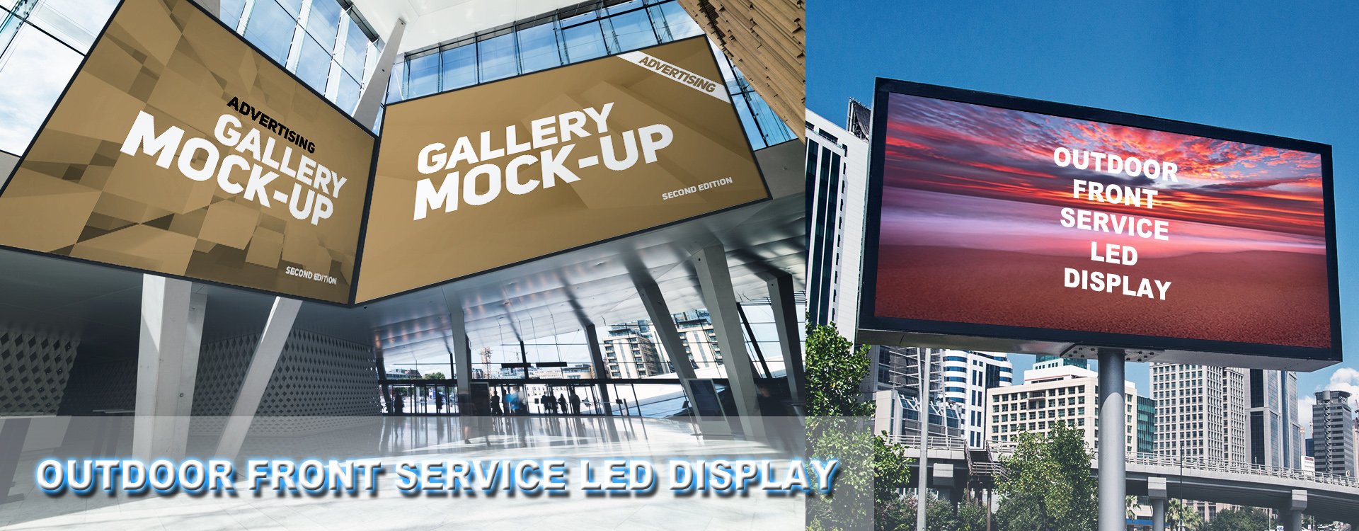 1OUTDOOR FRONT SERVICE LED DISPLAY LED Display Manufacturer in China EagerLED