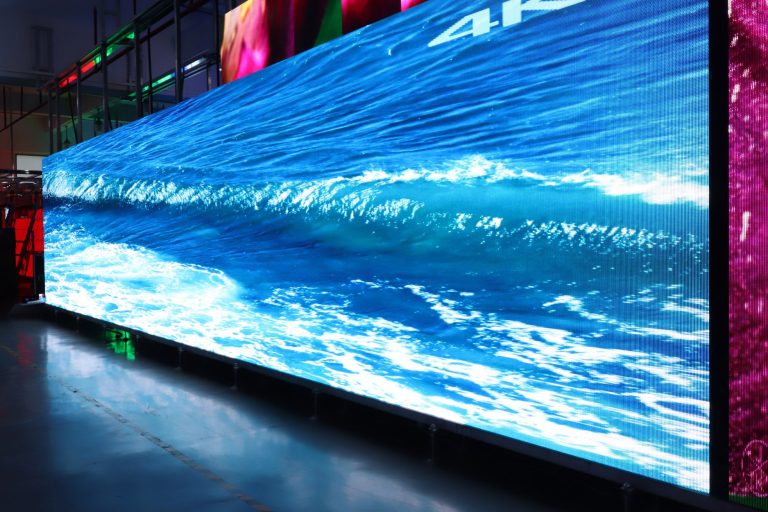 P4.81 Outdoor 500x1000mm Cabinet LED Display to Angola