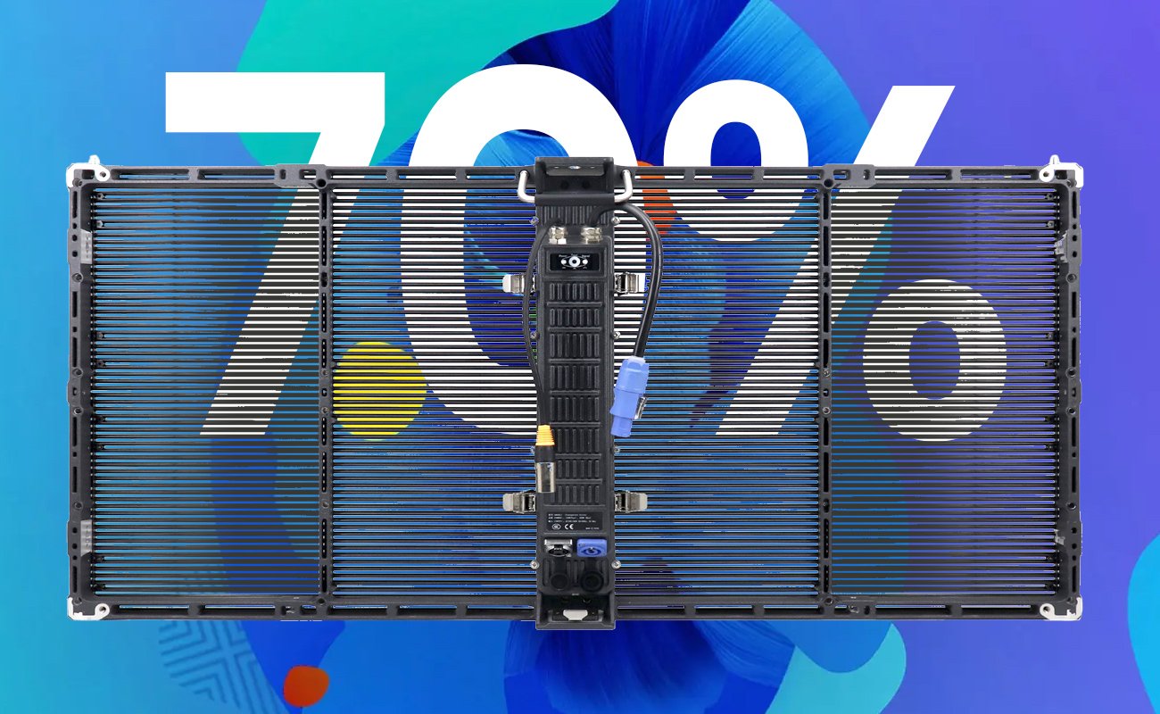 EA1000TOF Transparent LED Display LED Display Manufacturer in China EagerLED