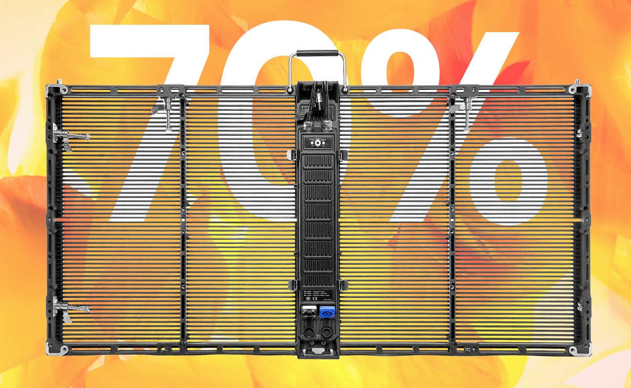 EA1000TOR Transparent LED Display