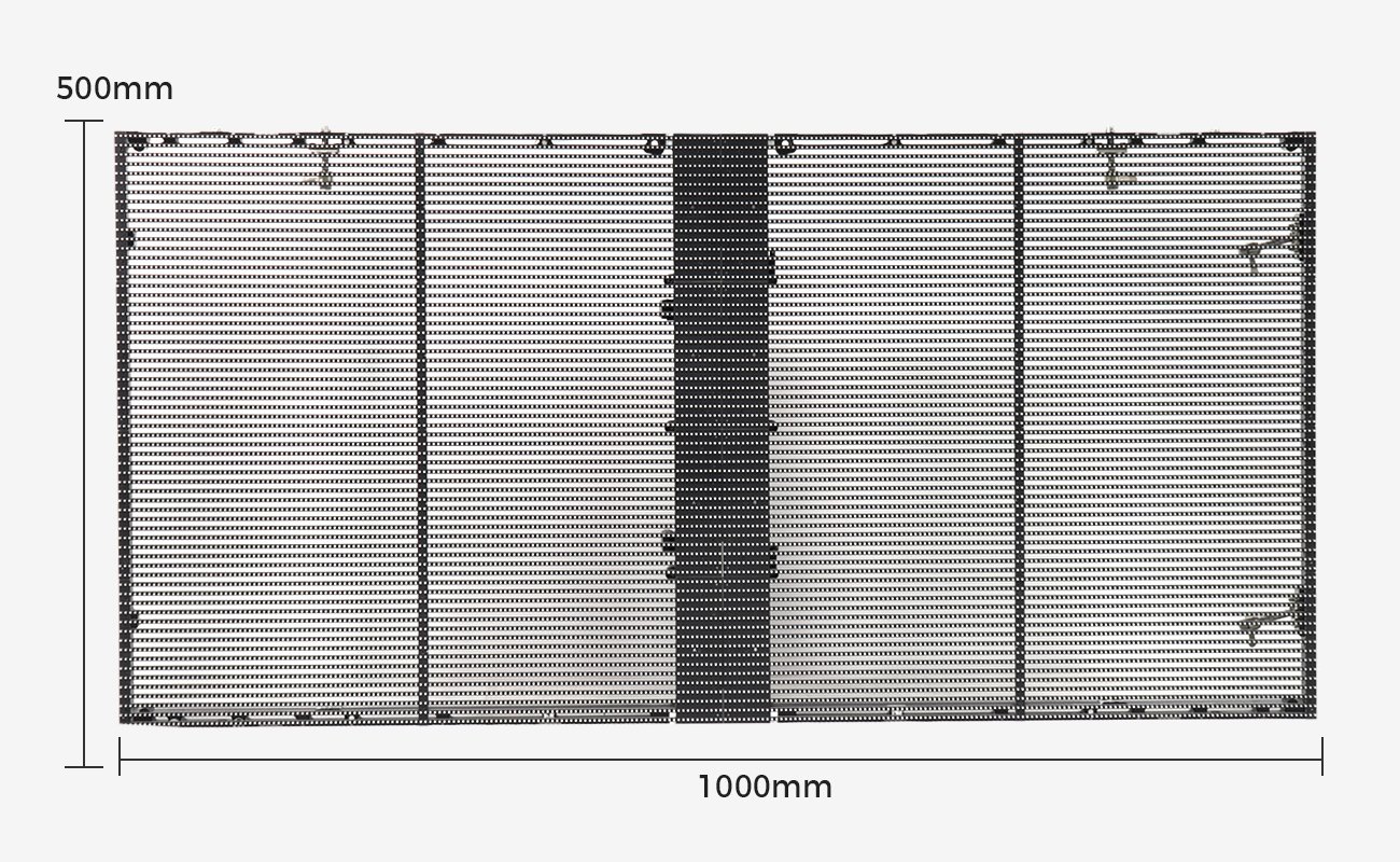 EA1000TiF Transparent LED Display LED Display Manufacturer in China EagerLED