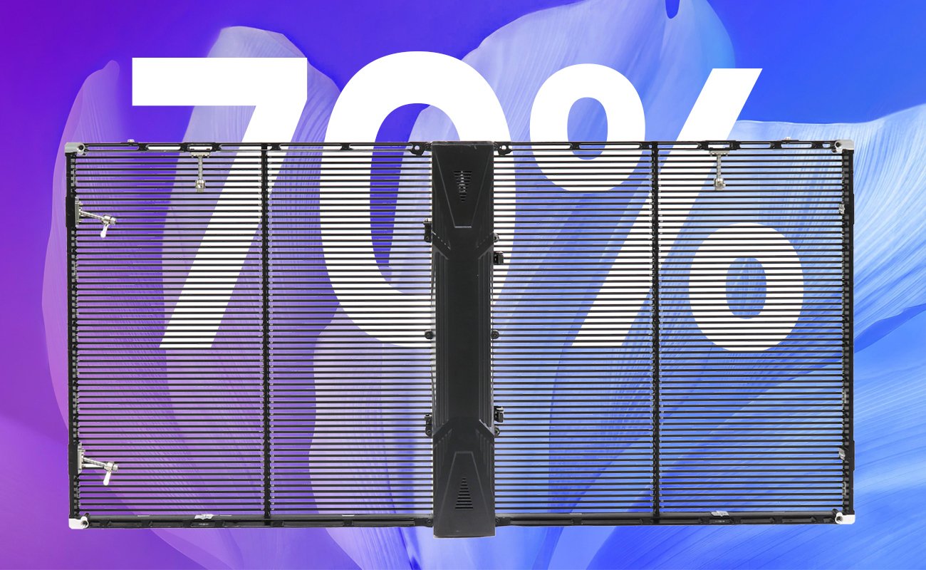 EA1000TiF Transparent LED Display LED Display Manufacturer in China EagerLED