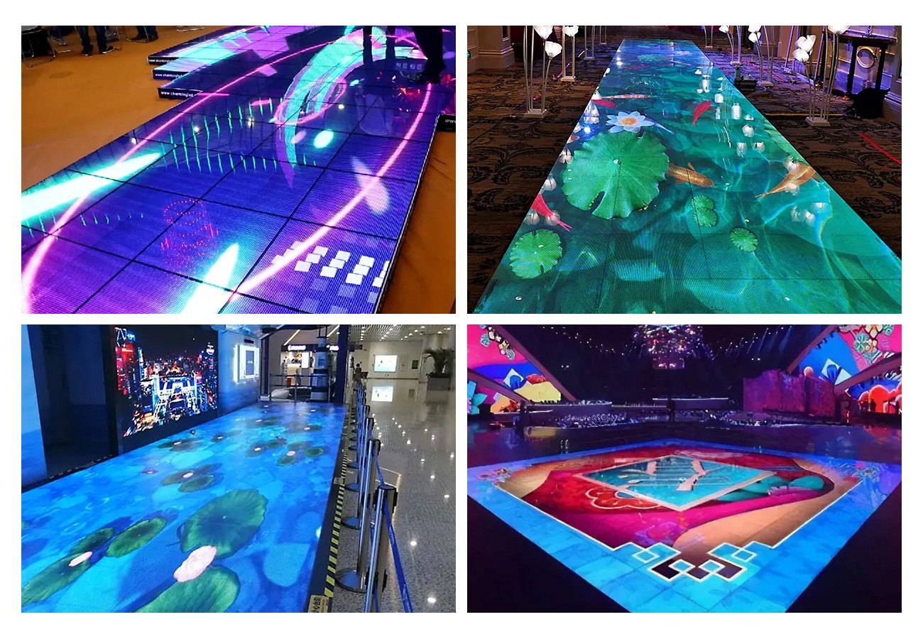 Floor LED screen