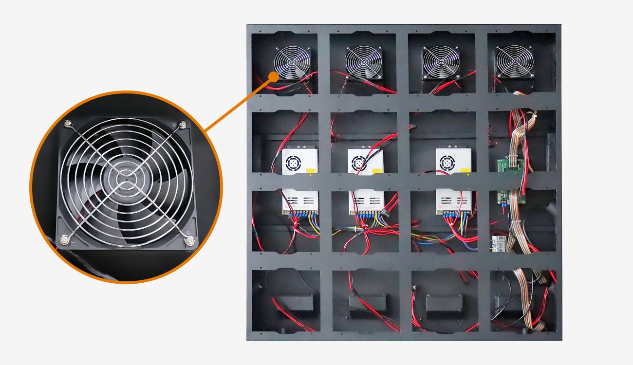 EA250F LED Display