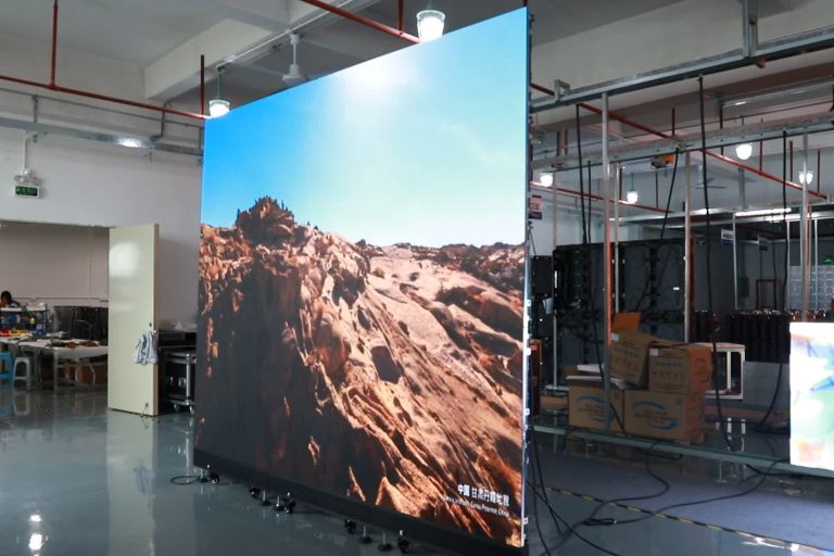 5 EA500H3 Indoor 500x500mm LED Rental Screen Sent to the Netherlands