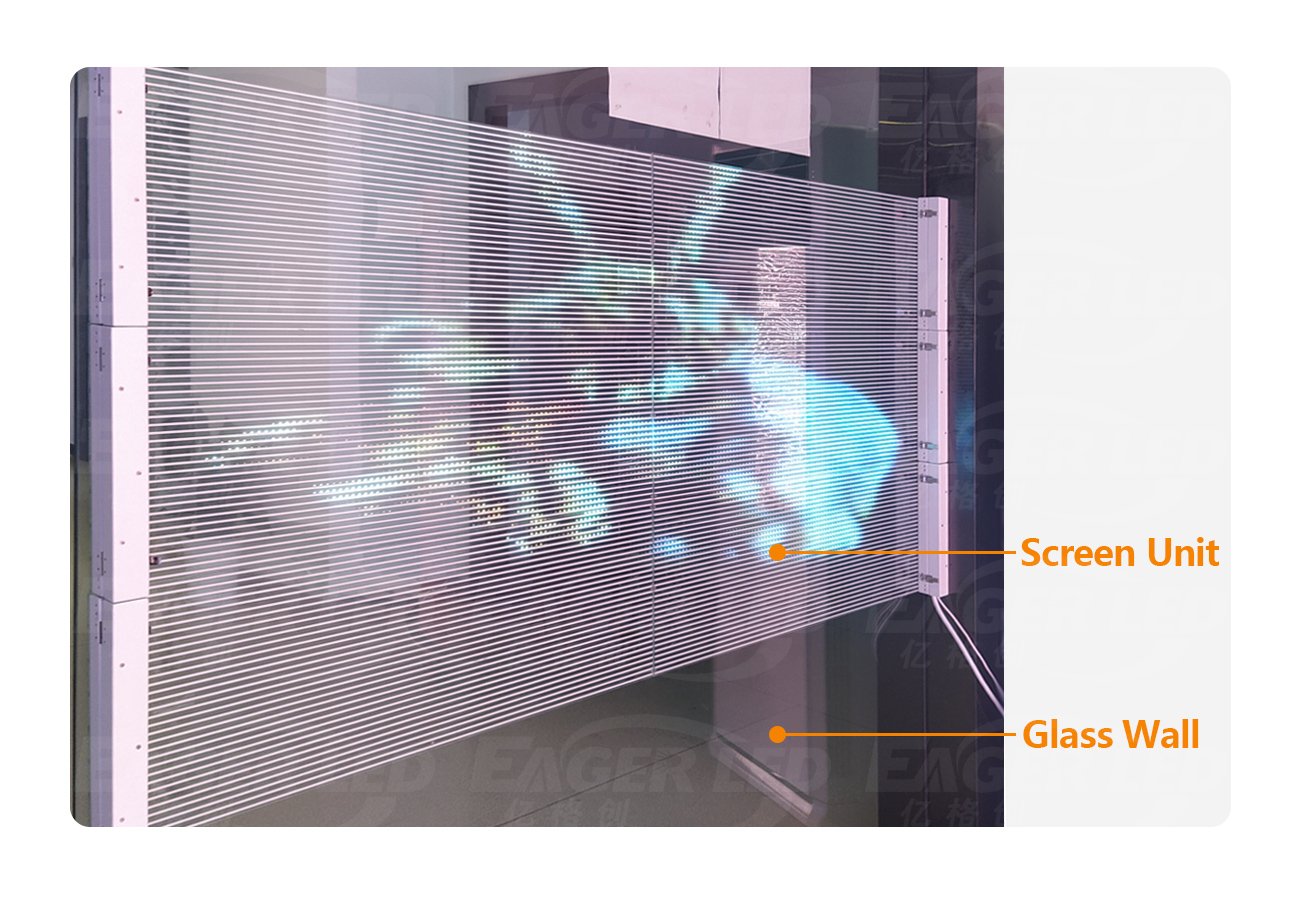 EAiFilm Film LED display LED Display Manufacturer in China EagerLED