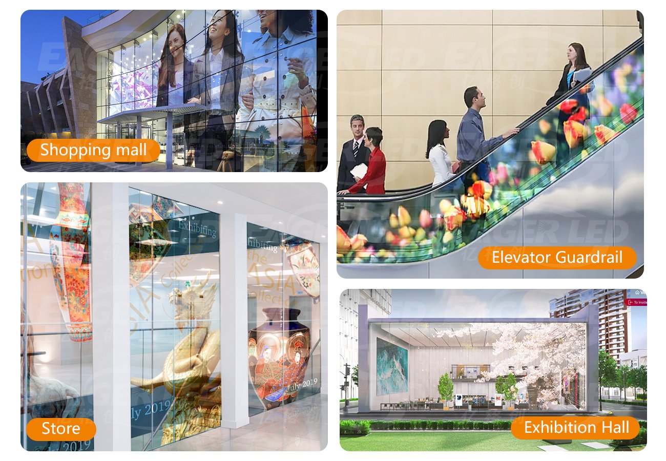 EAiFilm Film LED display LED Display Manufacturer in China EagerLED