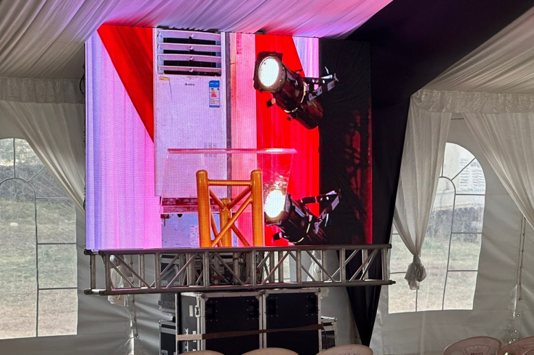 Kenya P3.91 Outdoor EA500C3 Rental LED Screen