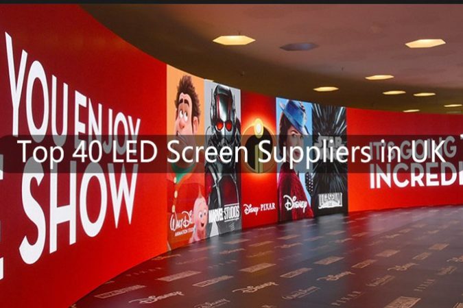 40 nhà cung cấp màn hình LED hàng đầu ở Anh