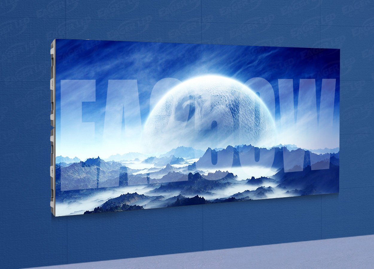 EA250W Indoor Wallpaper LED Wall LED Display Manufacturer in China EagerLED EA250W Indoor Wallpaper LED Wall