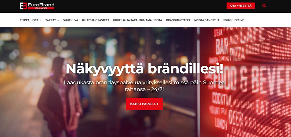 11EuroBrand Finland LED Display Manufacturer in China EagerLED