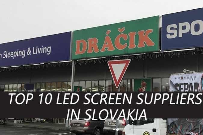 Top 10 Fournisseurs d'Écrans LED en Slovaquie