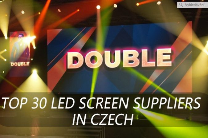 Top 30 des fournisseurs d'écrans LED en tchèque