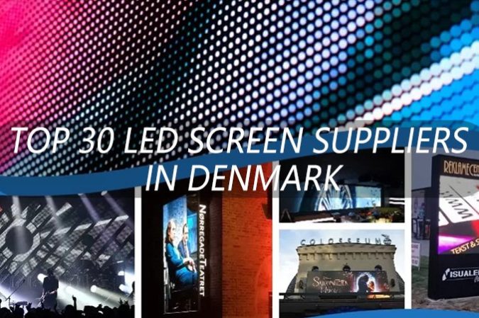 Top 30 des fournisseurs d'écrans LED au Danemark