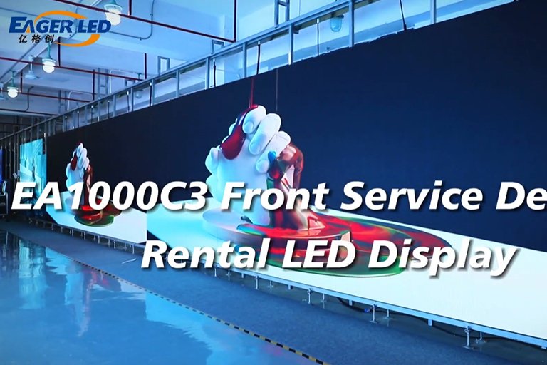 P2.97 Indoor rental LED display screen sent to Israel