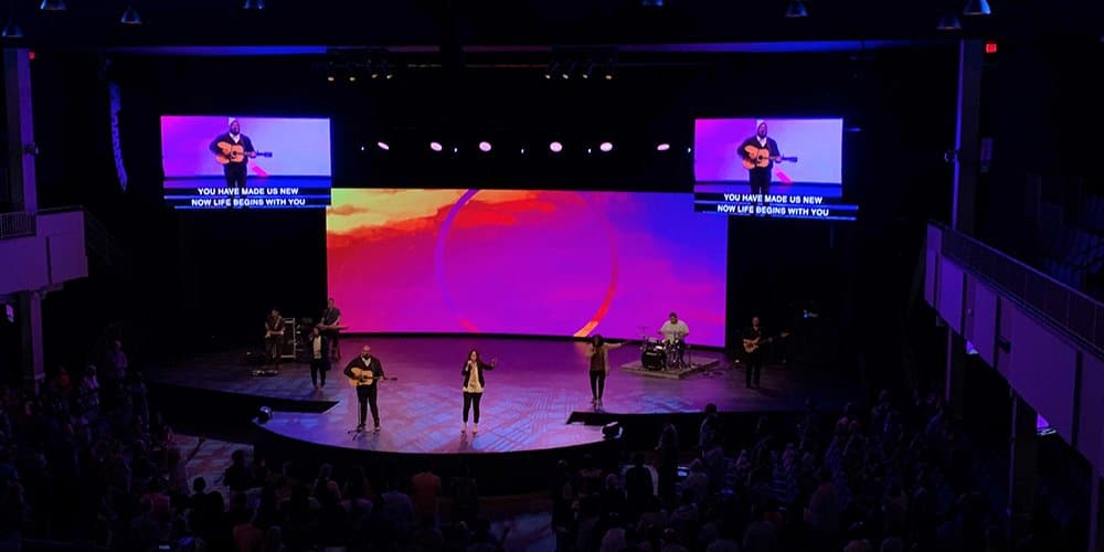 Church LED Wall 1 LED Display Manufacturer in China EagerLED