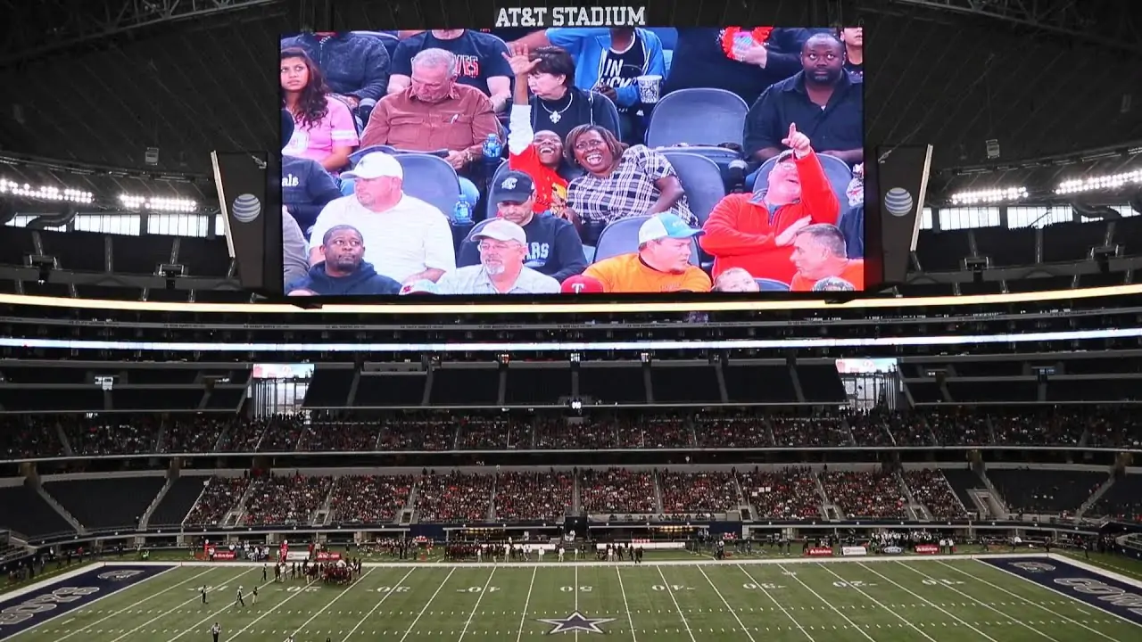 ATT Stadium Jumbotron看图王 LED Display Manufacturer in China EagerLED ATT Stadium Jumbotron