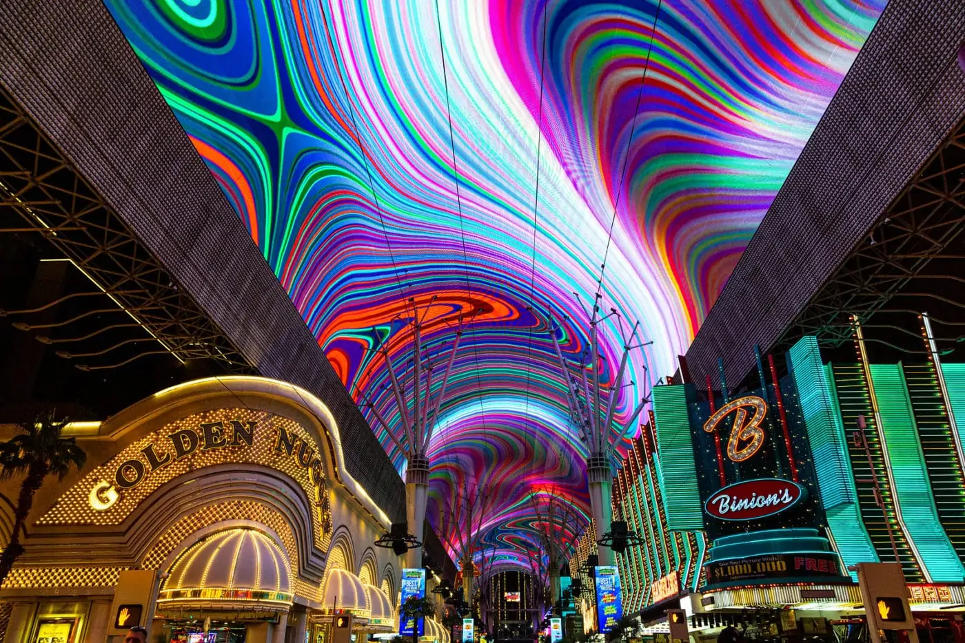 The Fremont Street Experience看图王 LED Display Manufacturer in China EagerLED The Fremont Street Experience