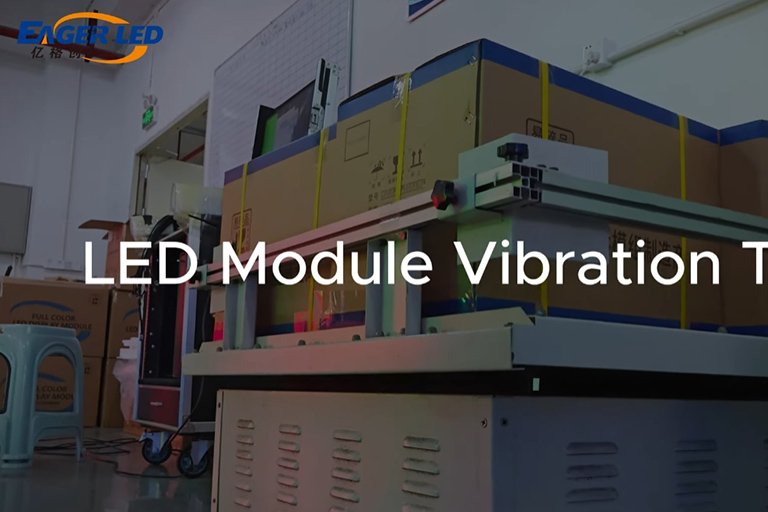 LED Module Vibration Test and LED Module Aging Test