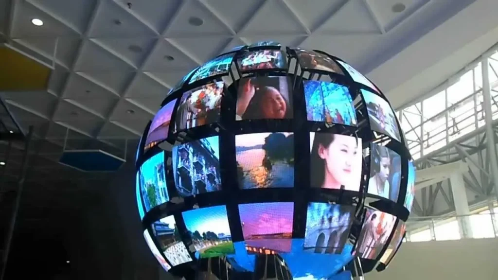 Six Sides LED Sphere LED Display Manufacturer in China EagerLED Six Sides LED Sphere