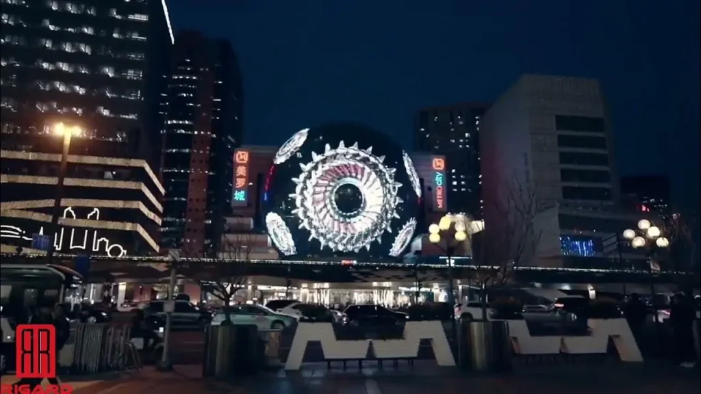 Sphere LED Screen in Shanghai LED Display Manufacturer in China EagerLED Sphere LED Screen in Shanghai