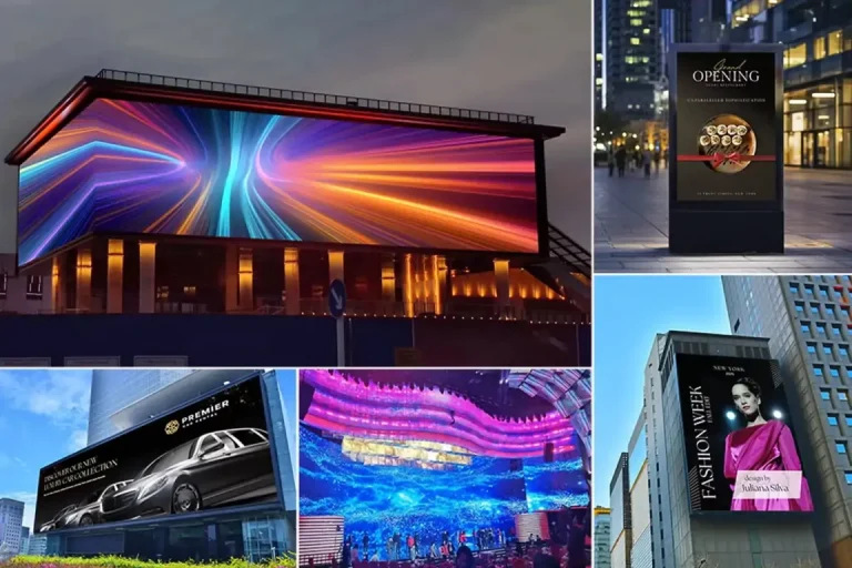 LED Advertising Screens and LED Display Modules