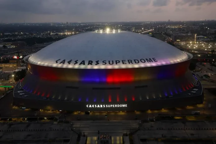 سوبر بول في الليل