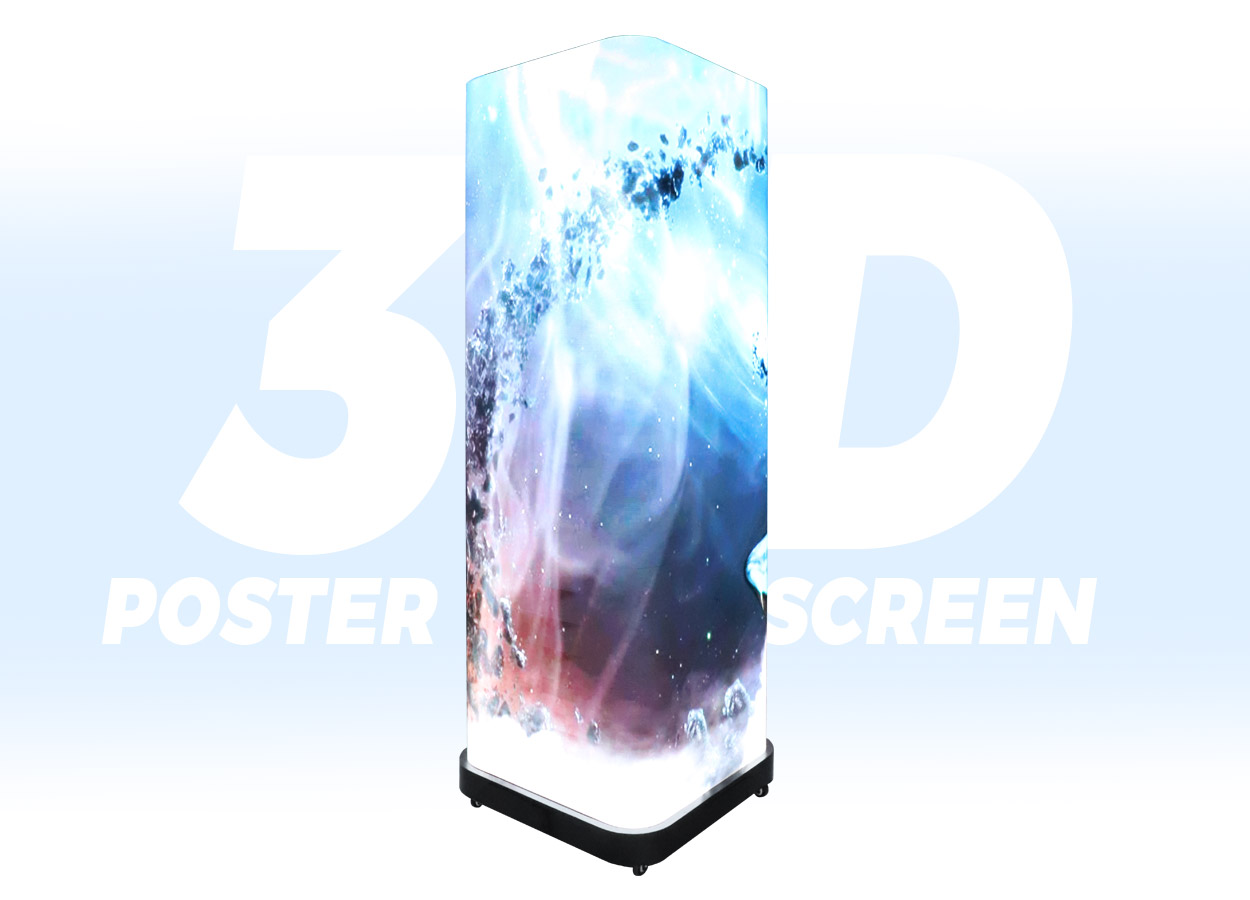 3D LED Poster Display LED Display Manufacturer in China EagerLED 3D LED Poster Display