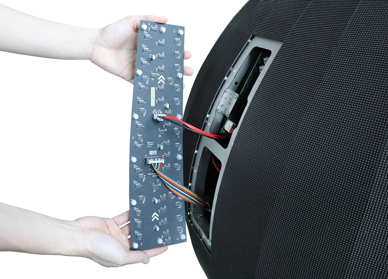 LED Spherical display LED Display Manufacturer in China EagerLED LED Spherical display