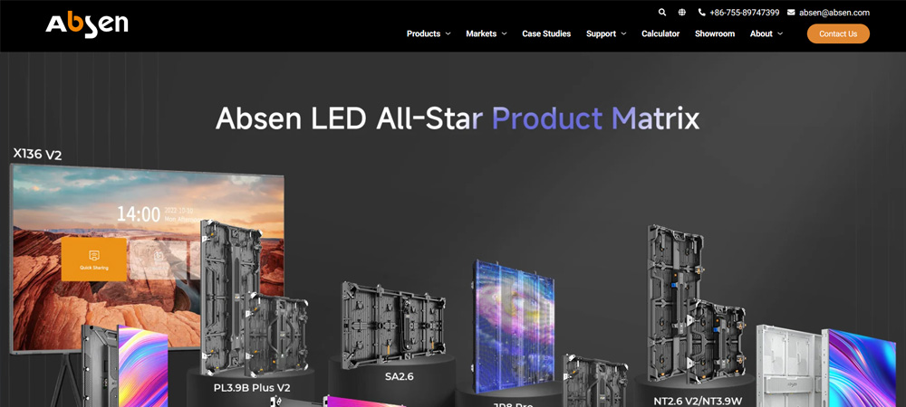 Absen LED Display Manufacturer in China EagerLED