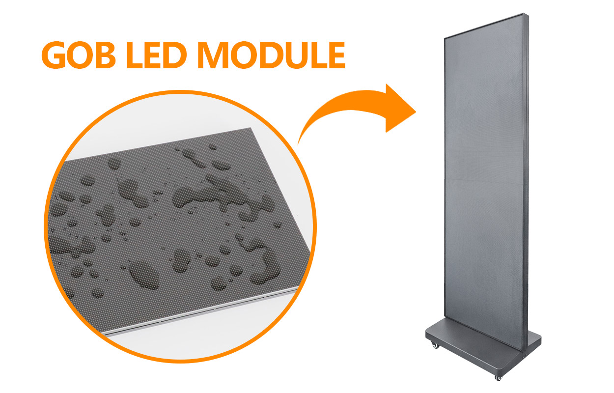 Foldable Poster LED Display 6 LED Display Manufacturer in China EagerLED