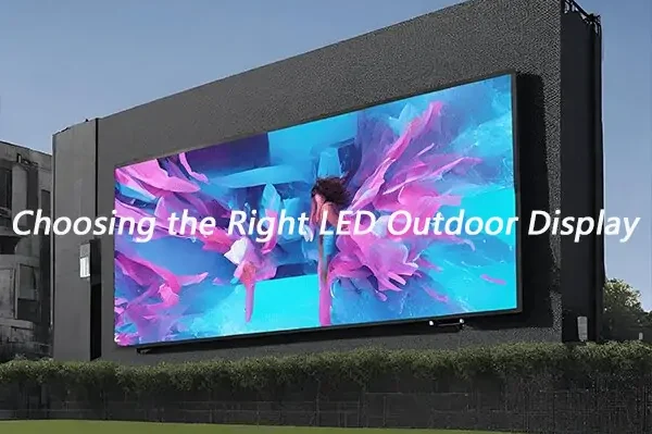 Cómo elegir la pantalla LED para exteriores adecuada Cómo elegir la pantalla LED para exteriores adecuada