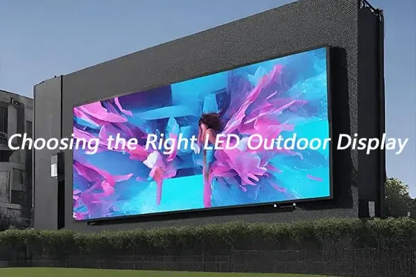 Choosing the Right LED Outdoor Display
