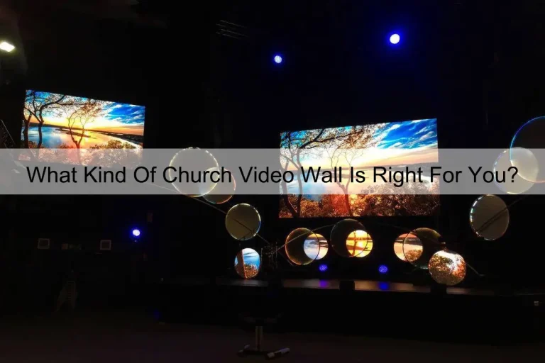 Church LED screen
