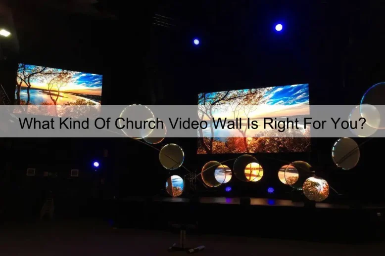 Church LED screen Church LED screen