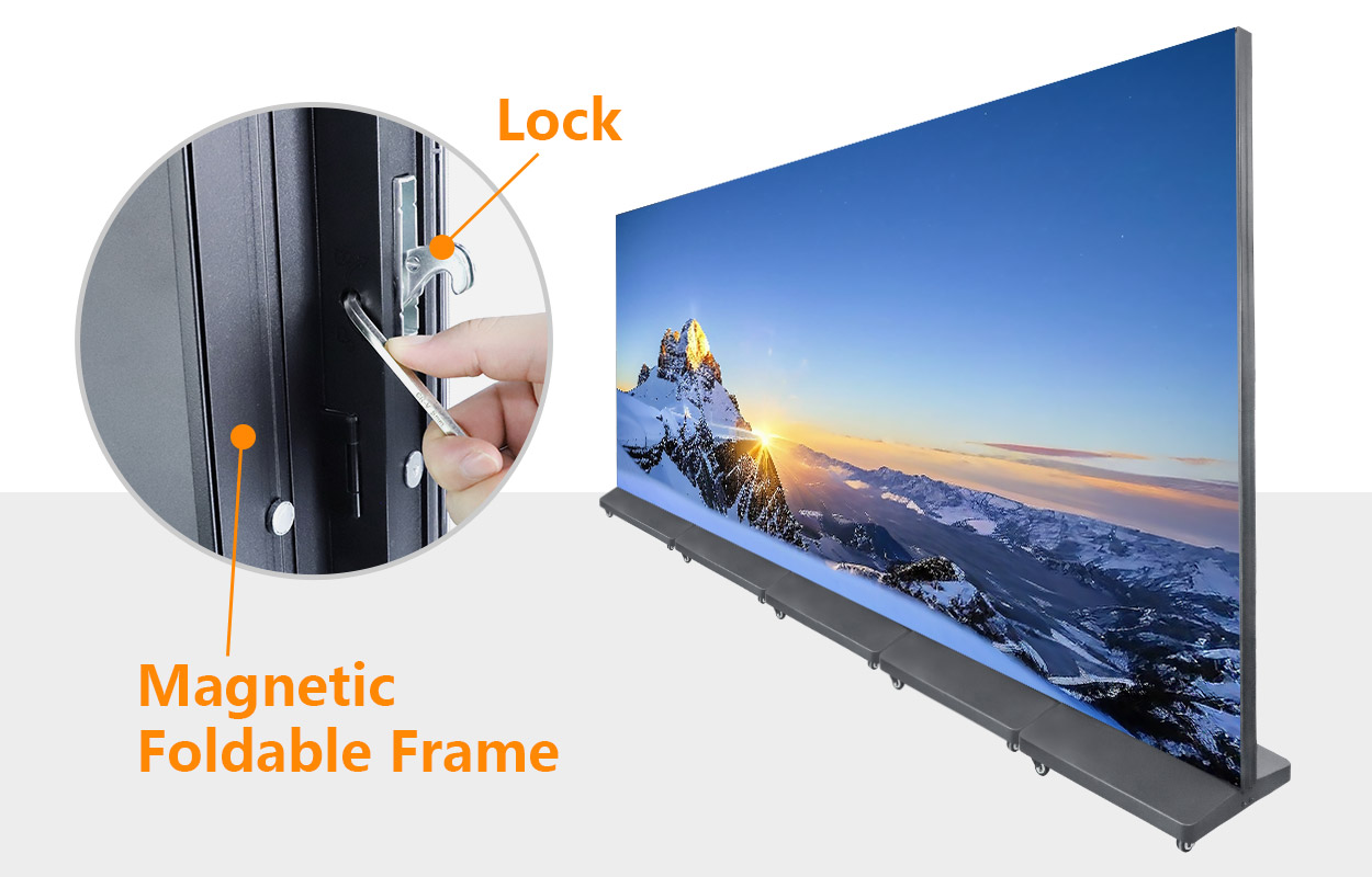 FoldablePosterLEDDisplay4 LED Display Manufacturer in China EagerLED