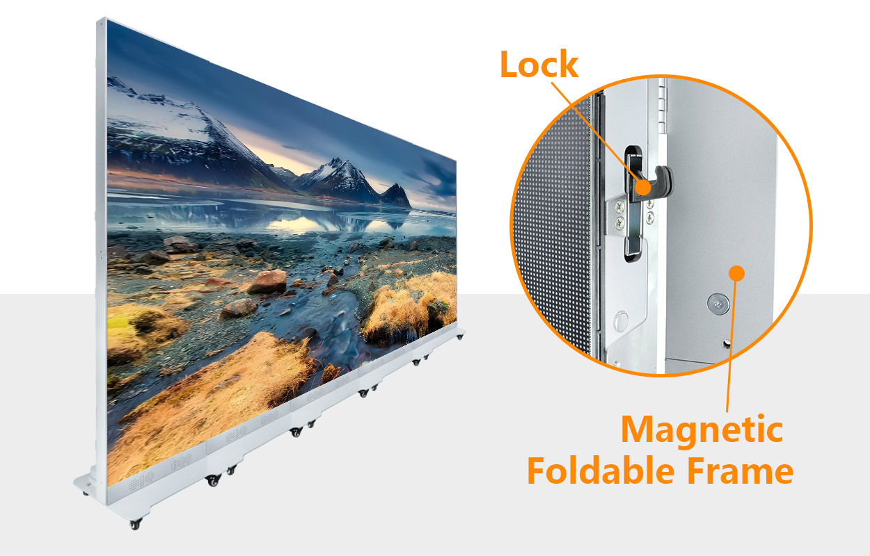 FoldablePosterLEDScreen4 LED Display Manufacturer in China EagerLED