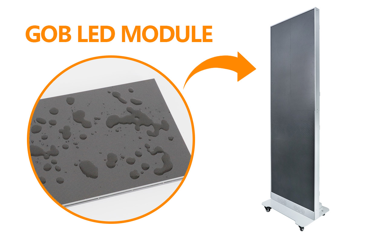 Foldable Poster LED Screen 7 LED Display Manufacturer in China EagerLED