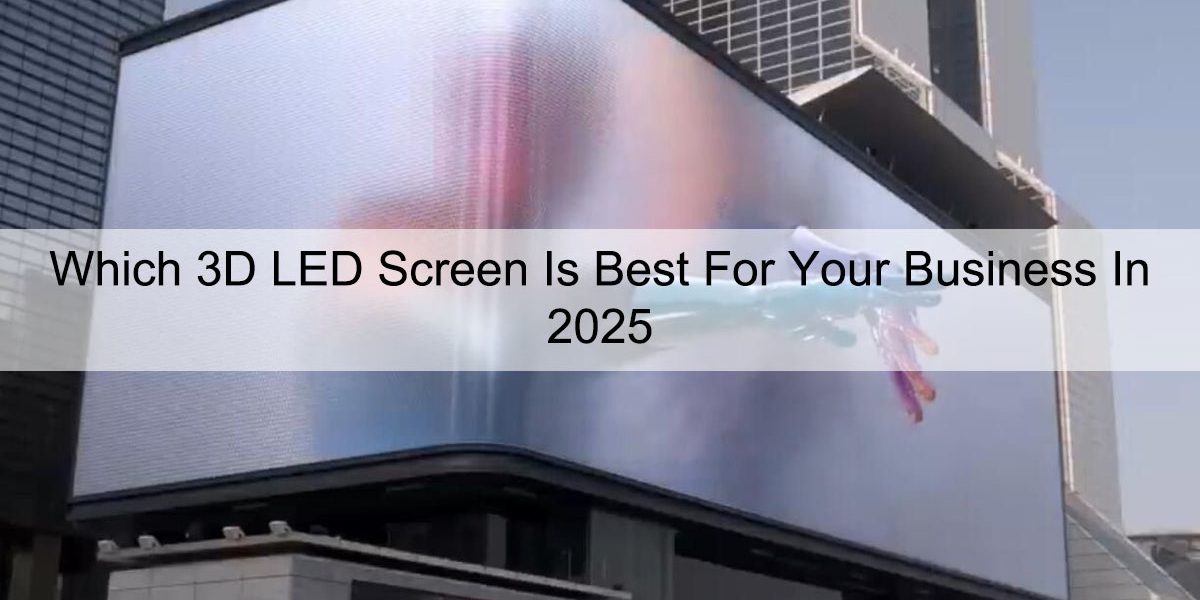 Naked-Eye 3D LED Display Naked-Eye 3D LED Display