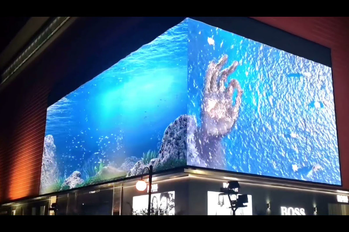 Stunning 3D LED Screen LED Display Manufacturer in China EagerLED Stunning 3D LED Screen