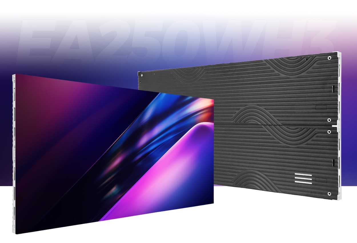 شاشة عرض LED داخلية EA250WH3، شاشة LED جدارية 1، مُصنِّع شاشات LED في الصين EagerLED