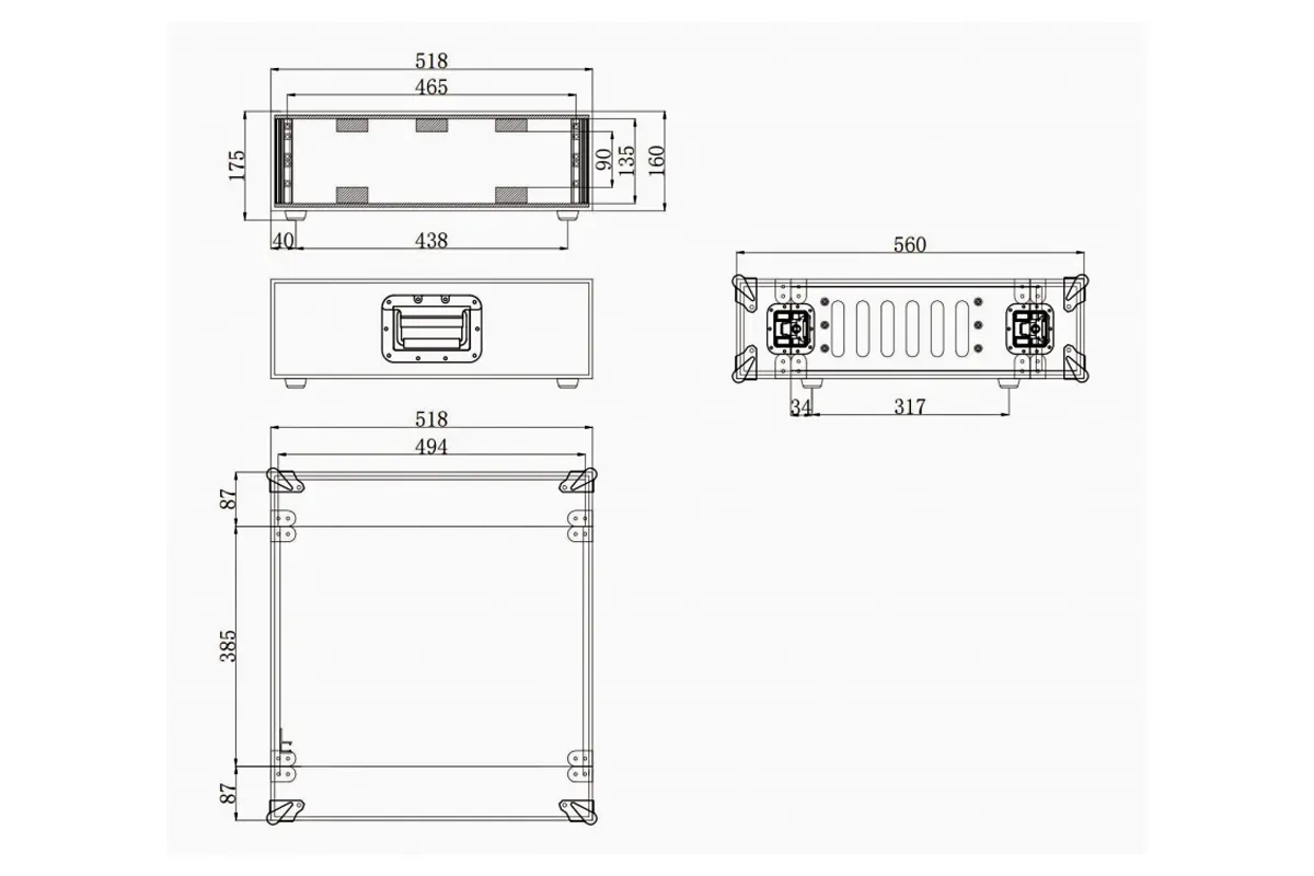 Colorlight vx20 dimensions 2