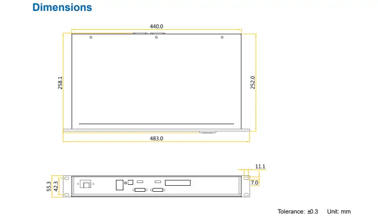 MCTRL660 LED Controller Dimensions LED Display Manufacturer in China EagerLED MCTRL660 LED Controller Dimensions