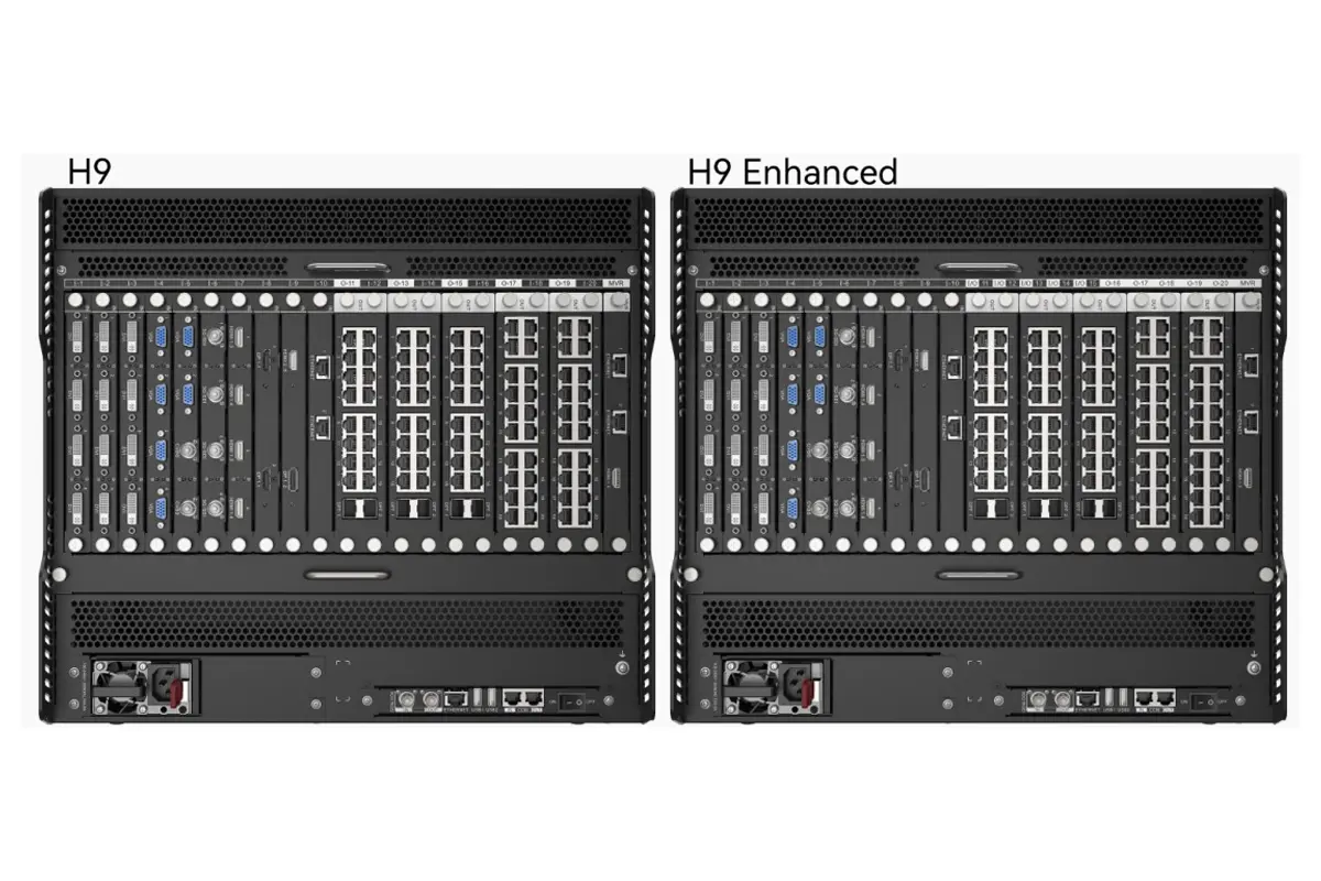 Novastar H9 Video Wall Splicer Rear Panel